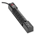 Surge Protectors | Tripp Lite TLP608RUSBB Protect It! 8 ft. Cord 6 AC Outlets/2 USB Ports 1,080 J Surge Protector - Black image number 5