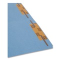 Binders & Binding Supplies | Smead 68215 2 in. Capacity 2.75 in. Center to Center Reinforced Self-Adhesive Two-Prong Fastener Set - Brown (100/Box) image number 1