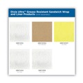 Food Wraps | Dixie GRC1212 12 in. x 12 in. All-Purpose Dry Wax Paper Food Wrap - White (5000/Carton) image number 3