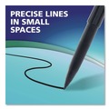 Washable Markers | EXPO 16001A Vis-a -Vis Fine Bullet Tip Wet Erase Marker - Black (1-Dozen) image number 5