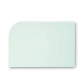 White Boards | MasterVision GL070101 36 in. x 24 in. Magnetic Glass Dry Erase Board - Opaque White image number 4