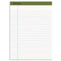 Retail Store Supplies | Ampad 40102R 8.5 x 11.75 Sheets (40) Earthwise by Ampad Recycled Writing Pad - White/Politex Sand Headband (4/Pack) image number 2