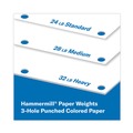 Back to School Sale | Hammermill 10768-1 3 Hole 24 lbs. 8.5 in. x 11 in. 98 Bright Premium Laser Print Paper - White (500/Ream) image number 7
