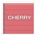 Flash Cards | Oxford 7321 CHE 3 in. x 5 in. Ruled Index Cards - Cherry (100/Pack) image number 6