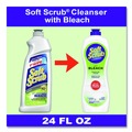 All-Purpose Cleaners | Soft Scrub 23400 07222 Cleanser with Bleach, 24 oz Bottle, 8/Carton image number 2