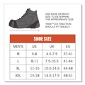 Safety & First Aid | Ergodyne 16755 Trex 6300 One Piece Slip-on Ice Cleats - X-Large Black (1-Pair) image number 6