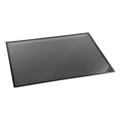 Desk Accessories & Office Organizers | Artistic 41700S 22 in. x 17 in. Desk Pad with Transparent Lift-Top Overlay and Antimicrobial Protection - Black Pad, Transparent Frost Overlay image number 0