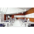 White Boards | MasterVision DET8025397 29-1/2 in. x 45 in. Magnetic Dry Erase Tile Board - White image number 9