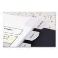 Dividers & Tabs | Redi-Tag B39017 1.13 in. Wide 1/5-Cut Laser Printable Index Tabs - White (375/Pack) image number 3