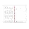 Notebooks & Pads | Blue Sky 110396 8 in. x 5 in. 12-Month (Jan-Dec 2026) Joselyn Weekly/Monthly Planner - Pink/Peach/Black Cover image number 4