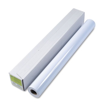 JUST LAUNCHED | HP Q1427B 36 in. x 100 ft. Designjet Inkjet Large Format Paper - White (1 Roll)