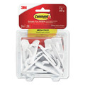 Wall Racks & Hooks | Command 17002-MPES 1 lbs. Capacity Small Plastic General Purpose Hooks - White (24/Pack) image number 0