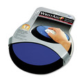 Mouse Pads & Wrist Support | Allsop 26226 9 in. Diameter Wrist Aid Ergonomic Circular Mouse Pad - Cobalt image number 1