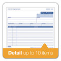 Retail Store Supplies | TOPS 3834 8.5 x 7 Triplicate Snap-Off Three-Part Carbonless Shipper/Packing List (50/Pack) image number 4