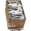 Cutlery | Pactiv Corp. GKFKNECH Individually Wrapped Heavyweight Plastic Gardenware Cutlery Fork/Knife/Napkin Kit - Black (500/Carton) image number 0