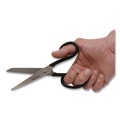 Clearance Center | Westcott 19018 8 in. Long 3.75 in. Cut Length Straight Black Handle Kleencut Stainless Steel Shears image number 3