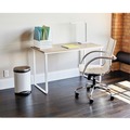 Desktop Organizers | Safco 3266WH 11.5 in. x 9.5 in. x 13 in. Letter Size Files Onyx Mesh Desk Organizer with Five Vertical and Three Horizontal Sections - White image number 1