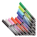 Pens | BIC FPINFAP10-AST Intensity Extra-Fine 0.4 mm. Stick Porous Point Pen - Assorted Ink/Barrel Colors (10/Pack) image number 2