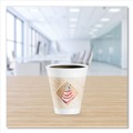 Just Launched | Dart 12X16G 12 oz. Cafe G Foam Hot/Cold Cups - White/Brown/Red (1000/Carton) image number 5