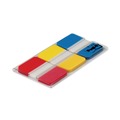 Page Flags | Post-it Tabs 686-RYB 1 in. Wide 1/5-Cut Lined Tabs - Assorted Primary Colors (66/Pack) image number 4