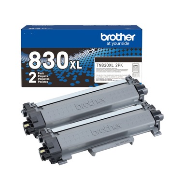Brother TN830XL2PK 3,000 Page-Yield High-Yield Toner - Black (2/Pack)
