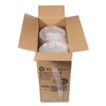 Food Trays, Containers, and Lids | Pactiv Corp. YEH899020000 10 in. x 10 in. x 3.38 in. Round ShowCake 2-Part Cake Container - Clear/Black (90/Carton) image number 3