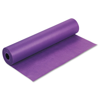 Pacon P0063330 35 lbs. Wrapping Weight 36 in. x 1000 ft. Rainbow Duo-Finish Colored Kraft Paper - Purple (1-Roll)