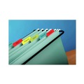 Page Flags | Post-it Tabs 686A-ALYR 2 in. Wide 1/5-Cut Plain Solid Color Angled Tabs - Assorted Colors (24/Pack) image number 4