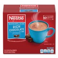 Beverages & Drink Mixes | Nestle 12240821 0.28 oz Hot Cocoa Mix Packet - Rich Chocolate (180/Carton) image number 1