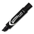 Permanent Markers | Avery 24148 MARKS A LOT Extra-Broad Chisel Tip Desk-Style Permanent Marker - Extra-Large/Black (1-Dozen) image number 2