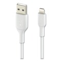 Electronic Adapters & Chargers | Belkin CAA001BT3MWH 9.8 ft. BOOST CHARGE Apple Lightning to USB-A ChargeSync Cable - White image number 3