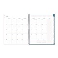 Notebooks & Pads | Blue Sky BLS132002 11 in. x 8.5 in. 2025-2026 Ditsy Dapple Light CYO Cover Weekly/Monthly Lesson Planner - Multicolor Cover image number 3