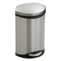 Safety & First Aid | Safco 9901SS 3 Gallon Step-On Medical Receptacle - Stainless Steel image number 0