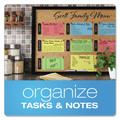 Flash Cards | Oxford 7320 CHE 3 in. x 5 in. Unruled Index Cards - Cherry (100/Pack) image number 4