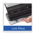 Staple Punches | Swingline A7074350F 9/32 in. Holes 32-Sheet Lever Handle Heavy-Duty Two- to Seven-Hole Punch - Black image number 4