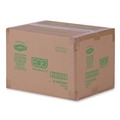Food Trays, Containers, and Lids | Eco-Products EP-SCRC12NFA 7 in. x 4.75 in. x 1 in. 12 oz. WorldView Vanguard Sugarcane Fiber Rectangular Container - White (400/Carton) image number 6