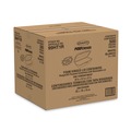 Food Trays, Containers, and Lids | Dart 99HT1R 5.3 in. x 9.8 in. x 3.3 in. Foam Hinged Lid Hoagie Container with Removable Lid - White (500/Carton) image number 4