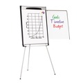 Easels | MasterVision EA23066720 39 in. - 72 in. High Tripod Extension Bar Magnetic Dry-Erase Easel - Black/Silver image number 2