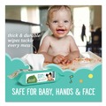 Hand Wipes | Seventh Generation 34219 7 in. x 7 in. Refill Free and Clear Baby Wipes - White Unscented (256/Pack) image number 3