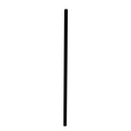 Cutlery | Boardwalk BWKPPRSTRWBLIW 7.75 in. Wrapped Jumbo Paper Straws - Black (1280/Carton) image number 2
