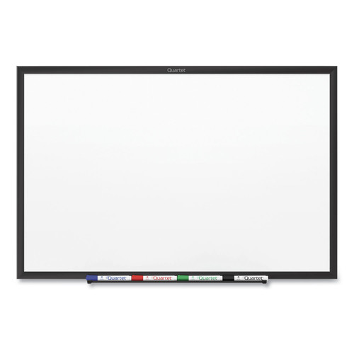 White Boards | Quartet SM531B Classic Series Nano-Clean Dry Erase Board, 24 X 18, Black Aluminum Frame image number 0
