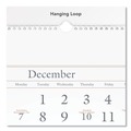 Bulletin Boards | AT-A-GLANCE SW115-28 14-Month: Dec 2025 to Feb 2027 Three-Month Reference 12 in. x 27 in. Wall Calendar - White Sheets image number 1