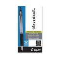 Just Launched | Pilot 31910 Acroball Pro Advanced Ink Retractable 1 mm Hybrid Gel Pen - Medium, Black (Dozen) image number 3
