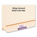 Labels | Smead 67078 1 in. x 1.25 in. H Color-Coded End Tab Filing Labels - White (500/Roll) image number 4