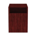 Office Carts & Stands | Alera ALEVA552222MY 15.63 in. x 20.5 in. x 19.25 in. Valencia Series 2-Drawer Hanging File Pedestal - Mahogany image number 2