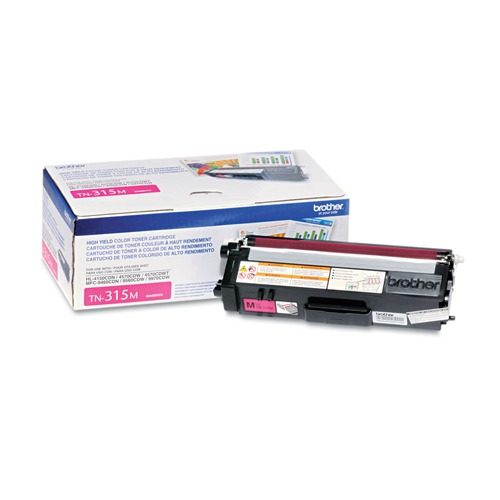 Just Launched | Brother TN315M 3500 Page High-Yield Toner - Magenta image number 0