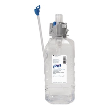 SOAP DISPENSERS | PURELL 8565-04 1,500 mL Professional Mild Foam Soap Refill for CX, CXi, CXT Dispensers - Fragrance-Free