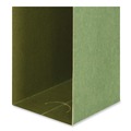 File Folders | Universal UNV14142 1/5-Cut Tab Box Bottom Hanging File Folders - Letter Size, Standard Green (25/Box) image number 2