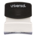 Stamps & Stamp Supplies | Universal UNV10065 POSTED Pre-Inked One-Color Message Stamp - Red image number 1