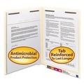 File Folders | Smead 34116 0.75 in. Expansion Reinforced End Tab 2-Fastener Folders - Letter Size/Manila (50/Box) image number 4